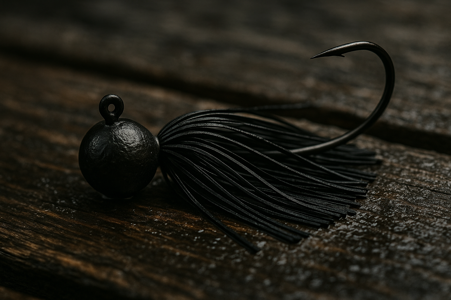 Round jig head